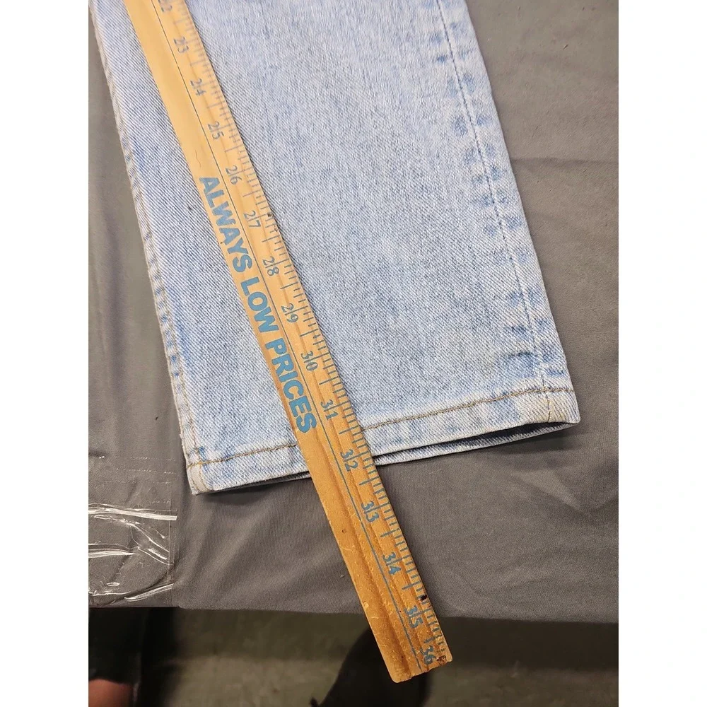 Levi's 505 Mens Jeans 34x32 (33x32) Straight Leg  Light Wash